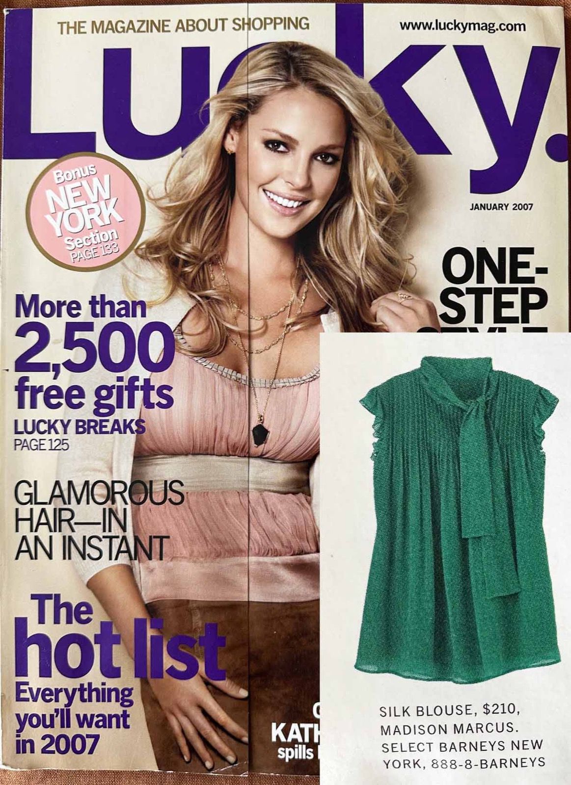 Lucky magazine feature