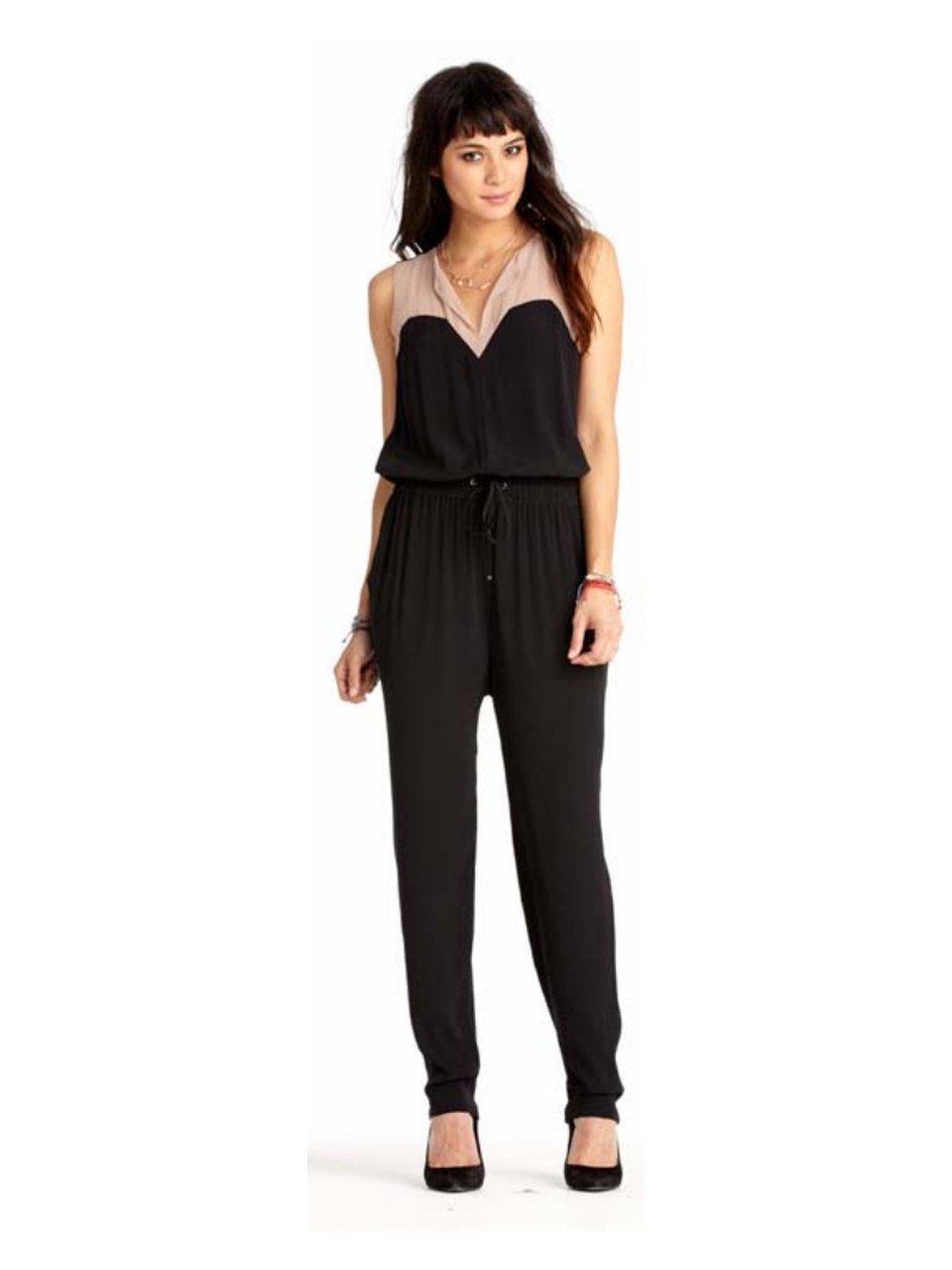 Drawstring Jumpsuit